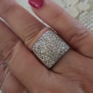 CZ & .925 sterling silver ring